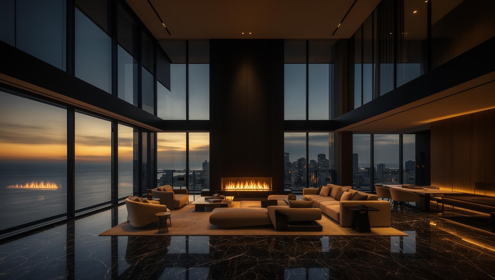 Ultra-luxury residence with panoramic views